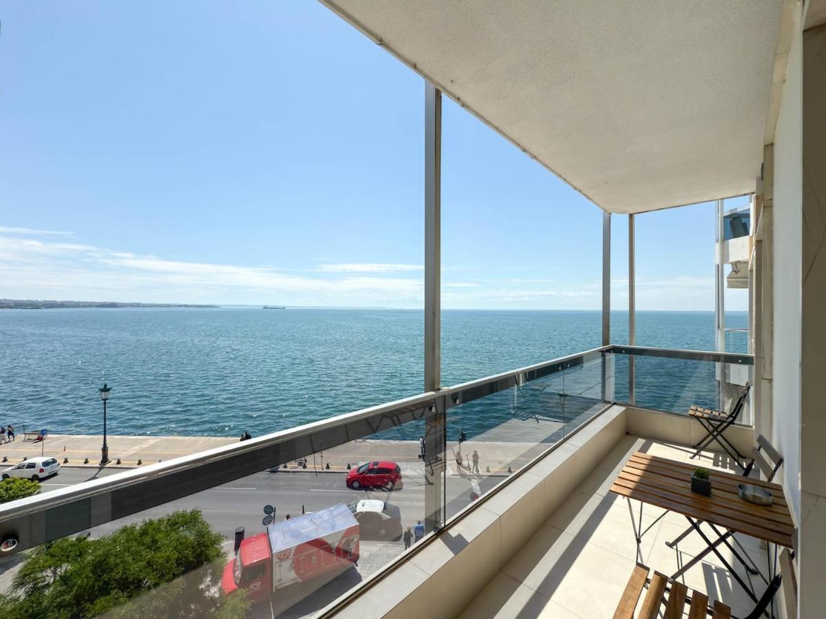 شقة Luxury Sea View Retreat سالونيك المظهر الخارجي الصورة